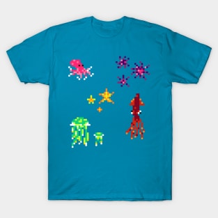 Sea Critters Transparent T-Shirt